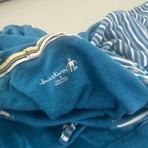 Smartwool Blue Striped Shirt - Size L